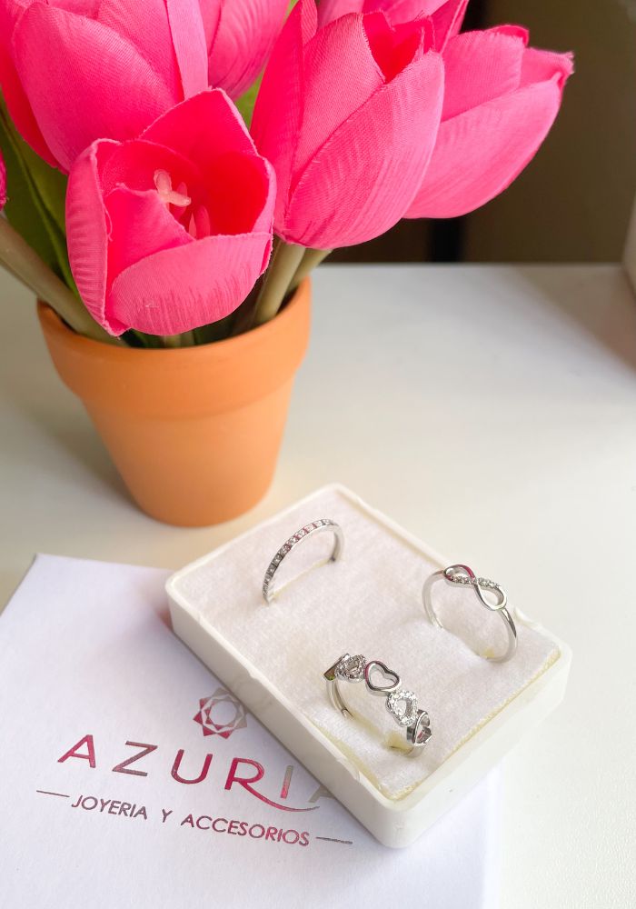 Anillo Ajustable Plata