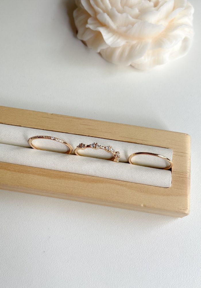 Anillos Sencillos 3 piezas