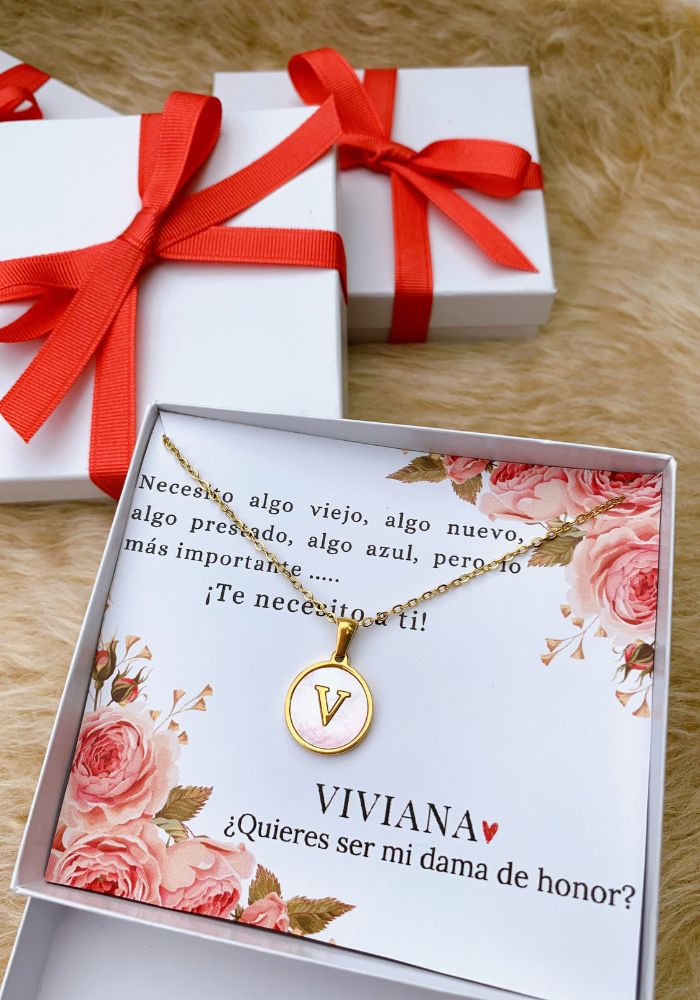 Collar Personalizado Dama de Honor
