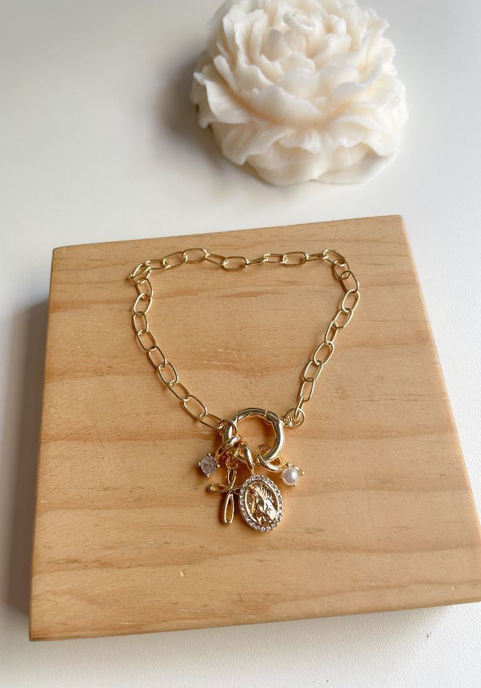 Pulsera Eslabones con Charms
