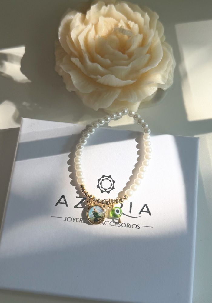 Pulsera San Judas Tadeo con Ojo