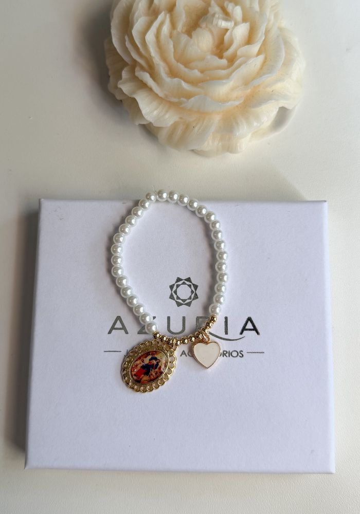 Pulsera Desatanudos con Crorazón