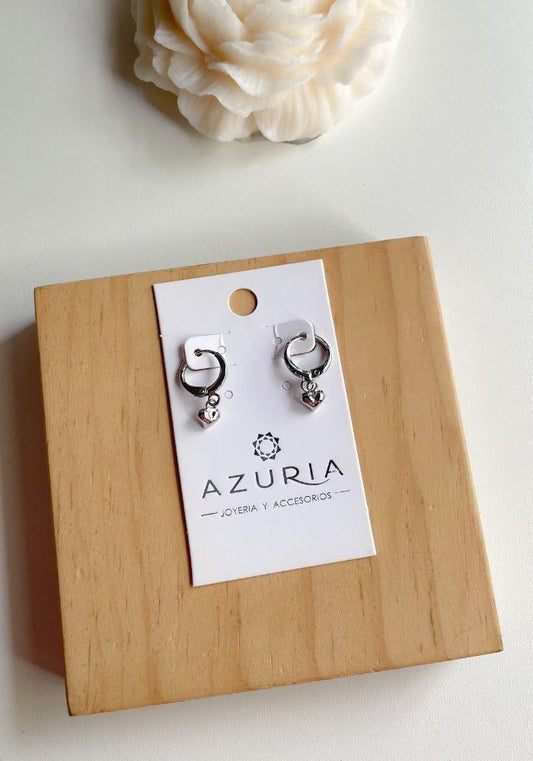 Arete Arracada Plateado