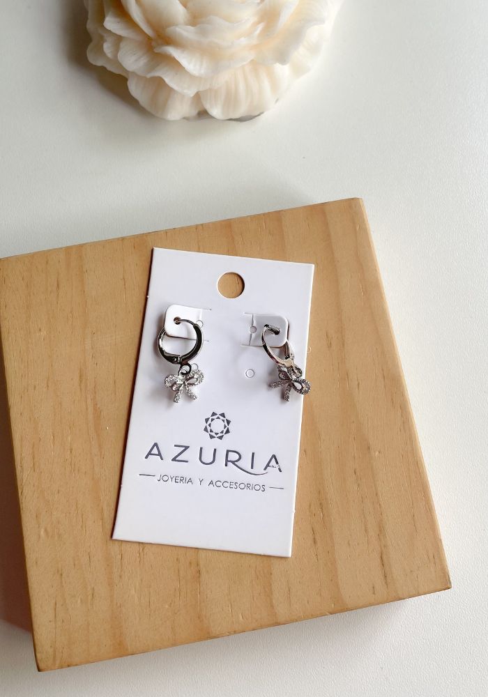 Arete Arracada Plateado
