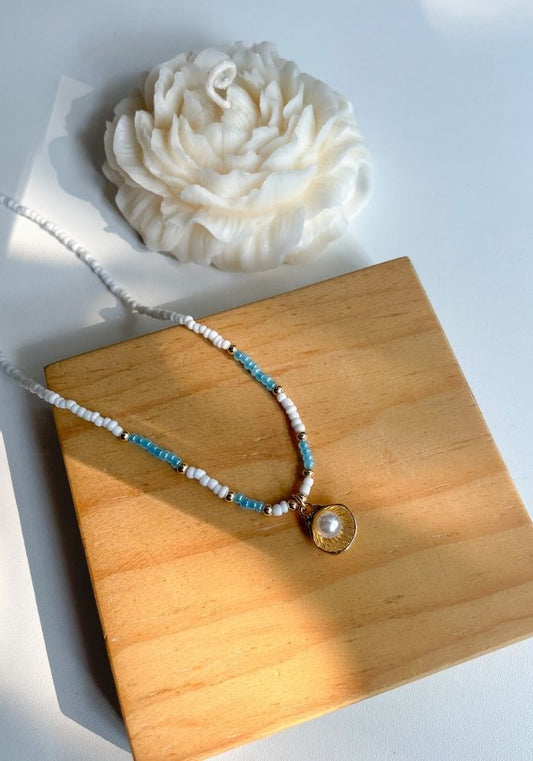 Collar Concha Azul