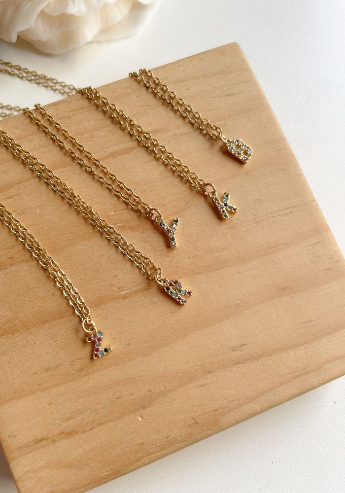 Collar Inicial Colores