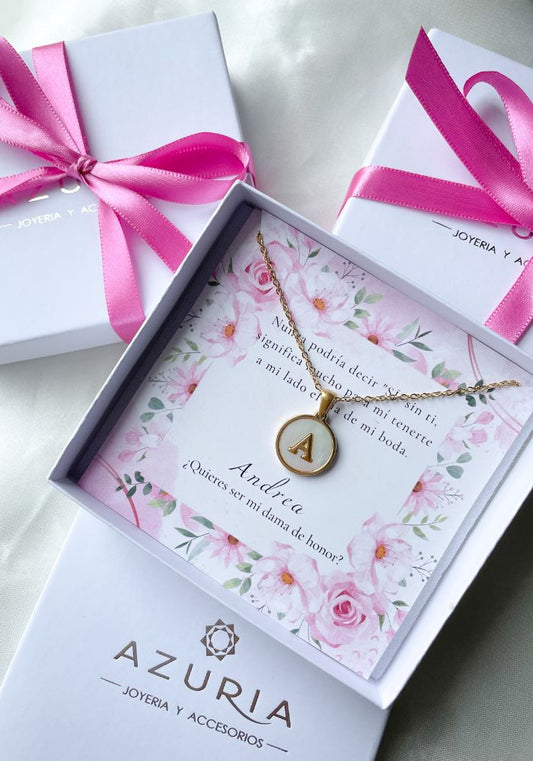 Collar Personalizado Dama de Honor