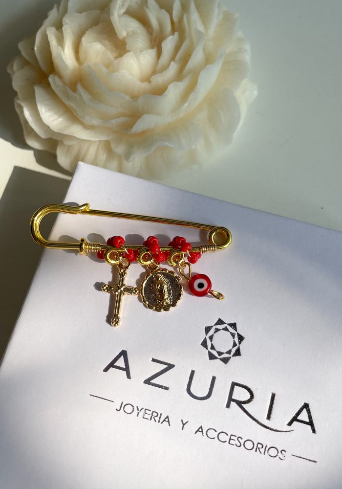 Pin Maternidad Lupita Rojo