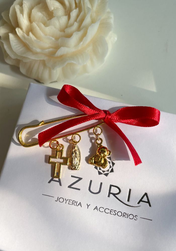 Pin Maternidad Virgen con Moño