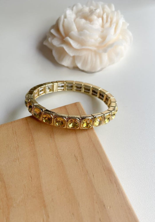 Brazalete Cristales Ajustable