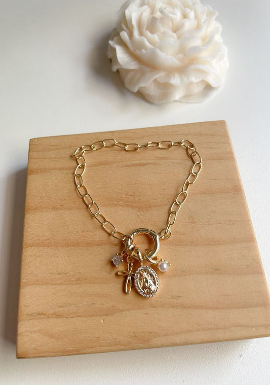 Pulsera Eslabones con Charms