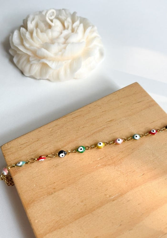 Pulsera Ojitos Colores